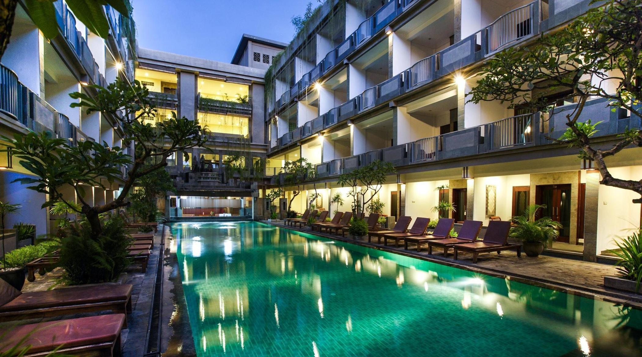 Champlung Mas Hotel Legian, Kuta Exterior foto